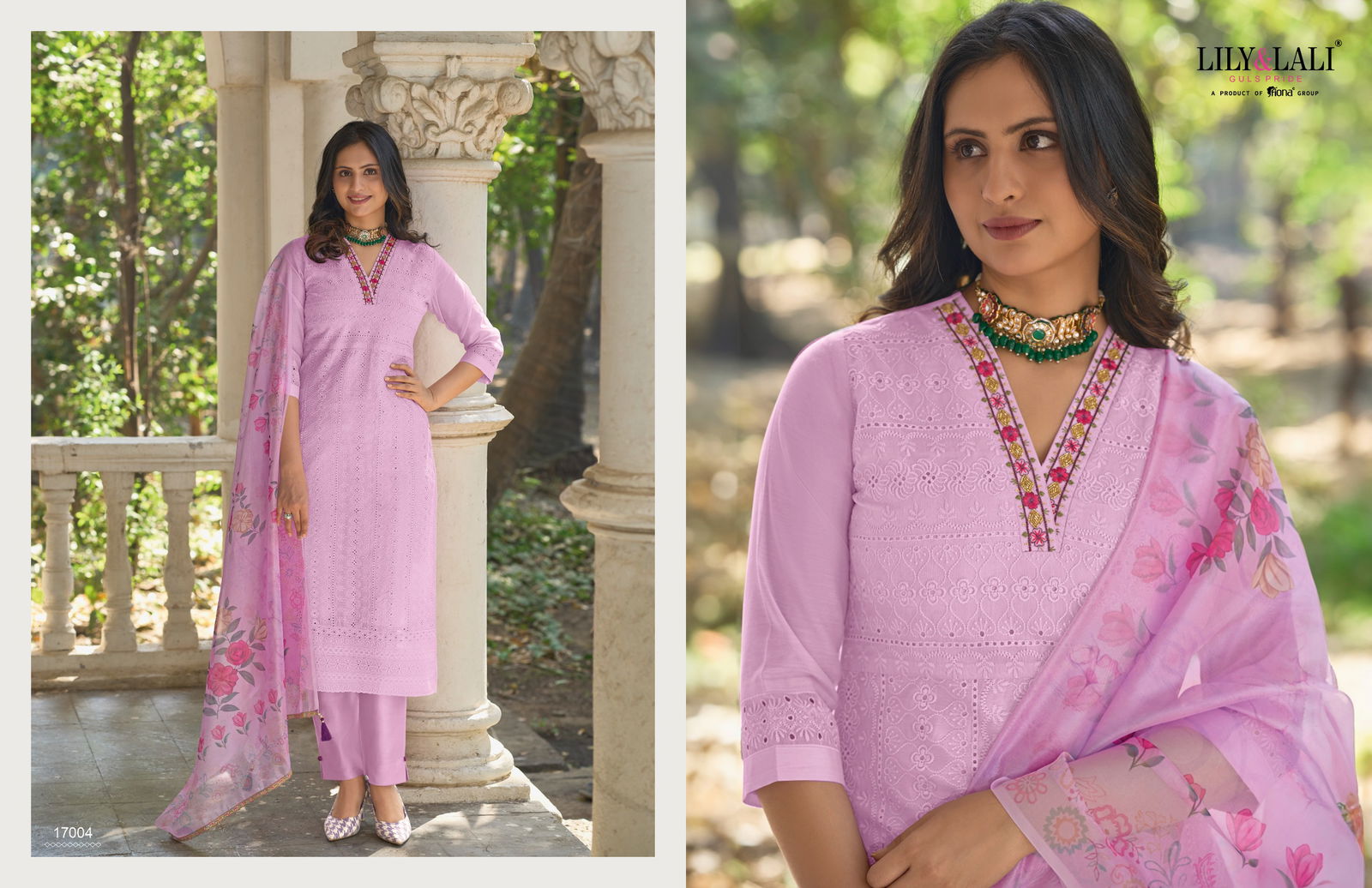 Kashish By Lily And Lali Chanderi Silk Embroidery Kurti With Bottom Dupatta Wholesale Clothing Suppliers In India
